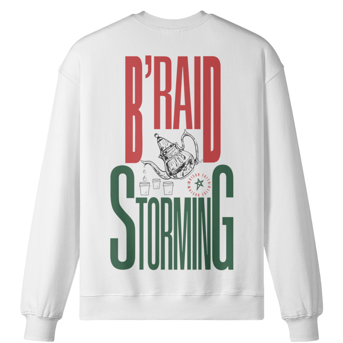 Crewneck Oversize B'raid Storming