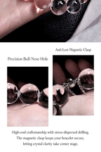 FAITH Lucid | Natural Clear Quartz Beaded Bracelet