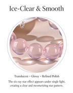 FAITH Cherish | Star Rose Quartz Beaded Bracelet