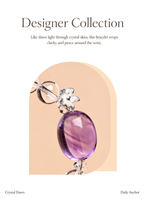 FAITH Aura | Amethyst & Clear Quartz Beaded Bracelet