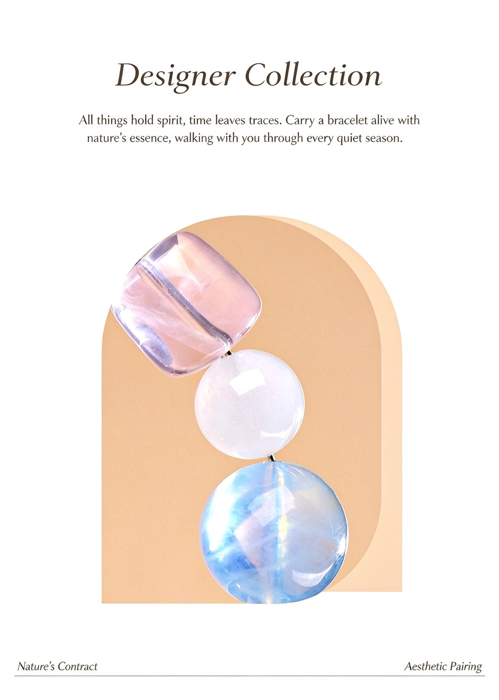 FAITH Aurora | Pastel Multi-Mineral Beaded Bracelet