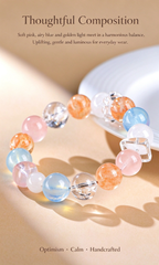 FAITH Aurora | Pastel Multi-Mineral Beaded Bracelet