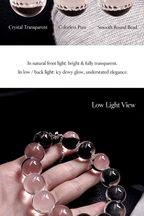 FAITH Lucid | Natural Clear Quartz Beaded Bracelet