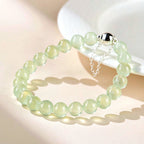 FAITH Oasis | Natural Prehnite Bubble Beaded Bracelet