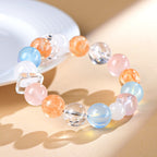 FAITH Aurora | Pastel Multi-Mineral Beaded Bracelet