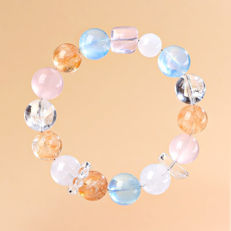 FAITH Aurora | Pastel Multi-Mineral Beaded Bracelet