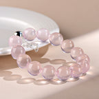 FAITH Cherish | Star Rose Quartz Beaded Bracelet