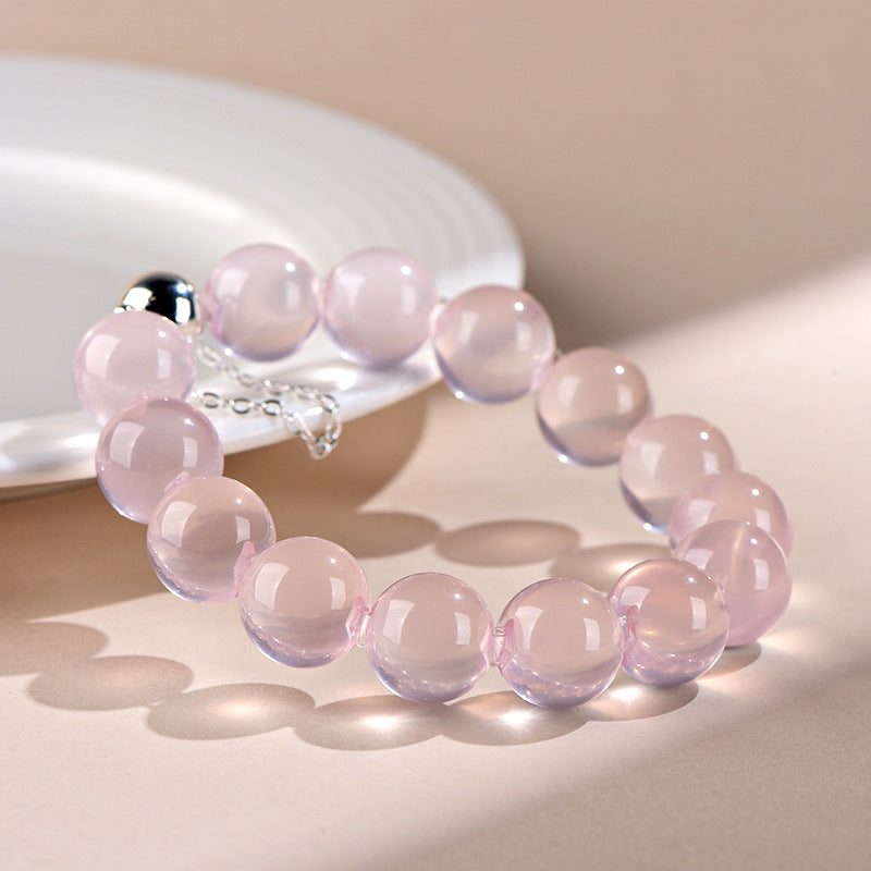FAITH Cherish | Star Rose Quartz Beaded Bracelet